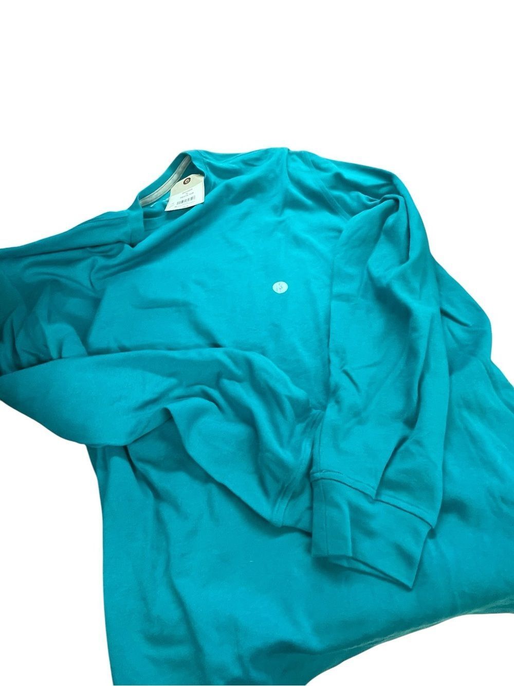 Saddlebred sz XLTurquoise Teal Crewneck long sleeved tee nwt